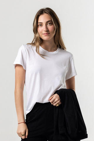 Classic Tee | Peruvian Pima Cotton | White