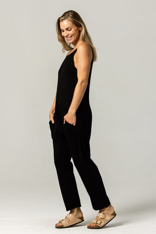 Jumpsuit Iara | Peruvian Pima Cotton | Black