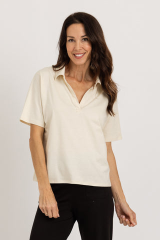 Polo Gala | Peruvian Pima Cotton | Bone
