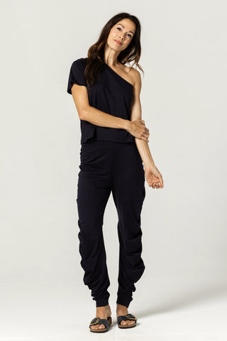 Circle pants | Peruvian Pima Cotton | Deep Navy