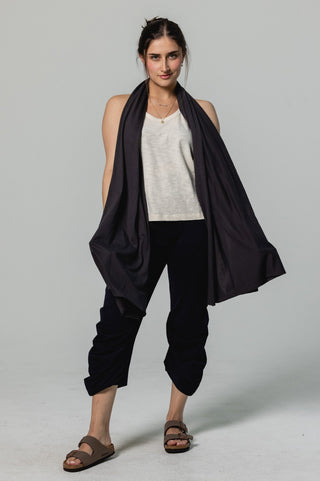 Scarf | Peruvian Pima Cotton | Charcoal