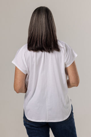 Clara Blouse | Peruvian Pima Cotton | White