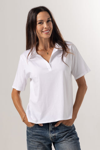 Polo Gala | Peruvian Pima Cotton | White