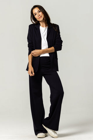 Soft Blazer | Peruvian Pima Cotton | Black