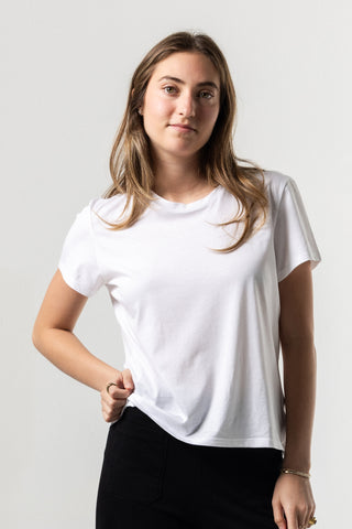 Classic Tee | Peruvian Pima Cotton | White